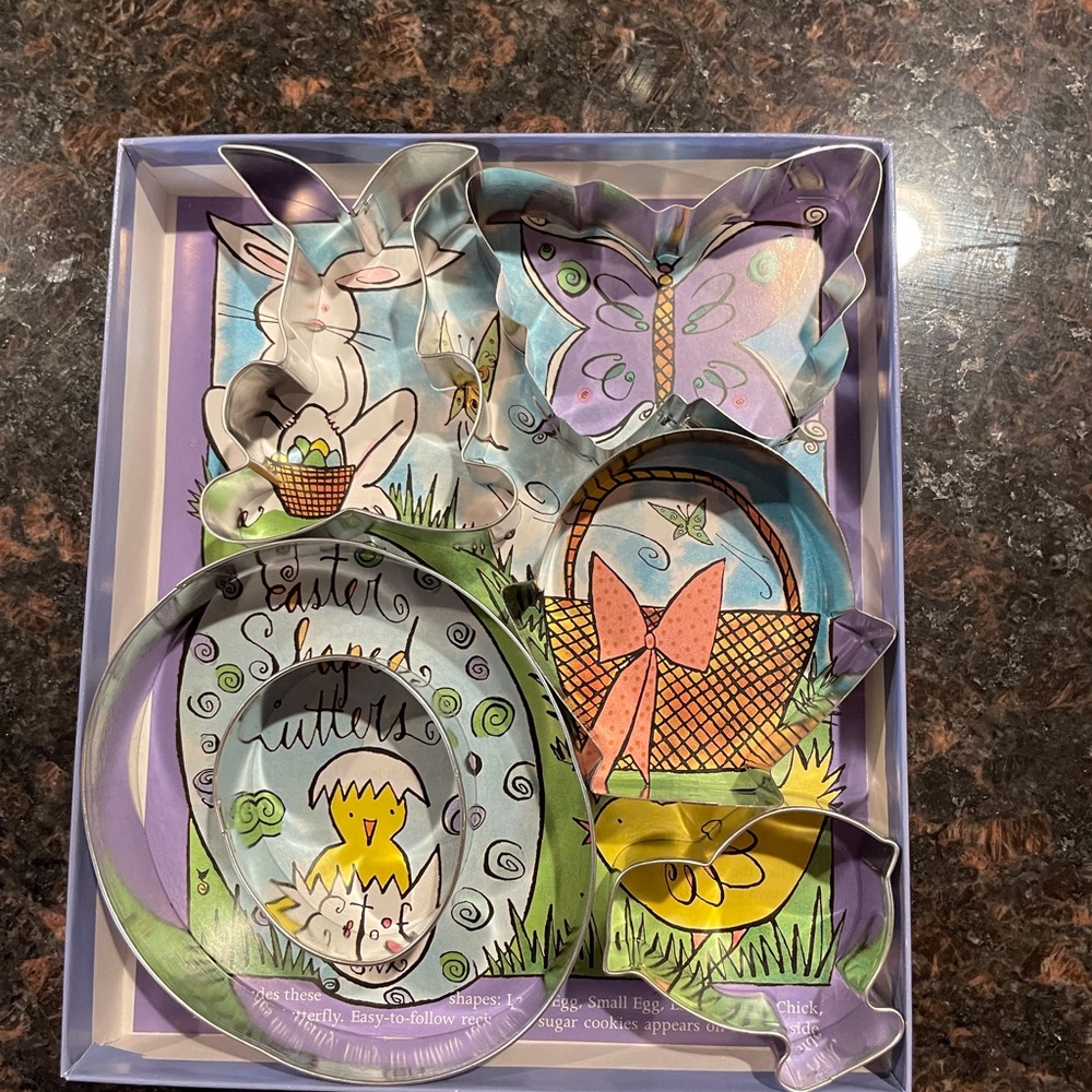 Williams Sonoma Easter Shaped Cookie Cutter Set